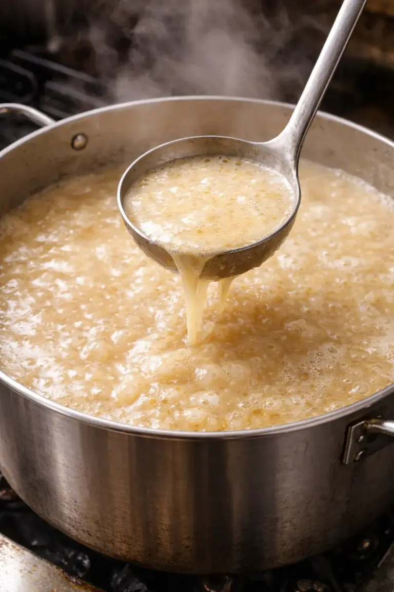 極上の豚骨スープ